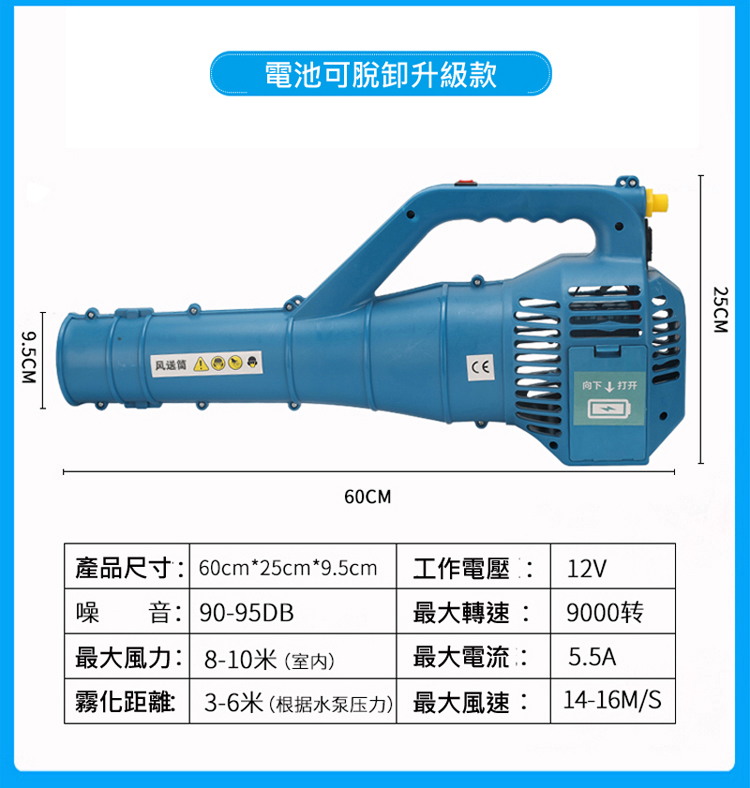 高壓電動噴霧器送風筒- 線上購物- 樂農家植保